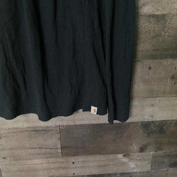 SOLD Carhartt Womens 1/4 ZIp Thermal Knit XXL - Picture 2 of 3